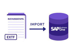 Abbildung von automatisierten DATEV Imports von Buchungsstapel in SAP Business One ergänzend zu DATEV Export