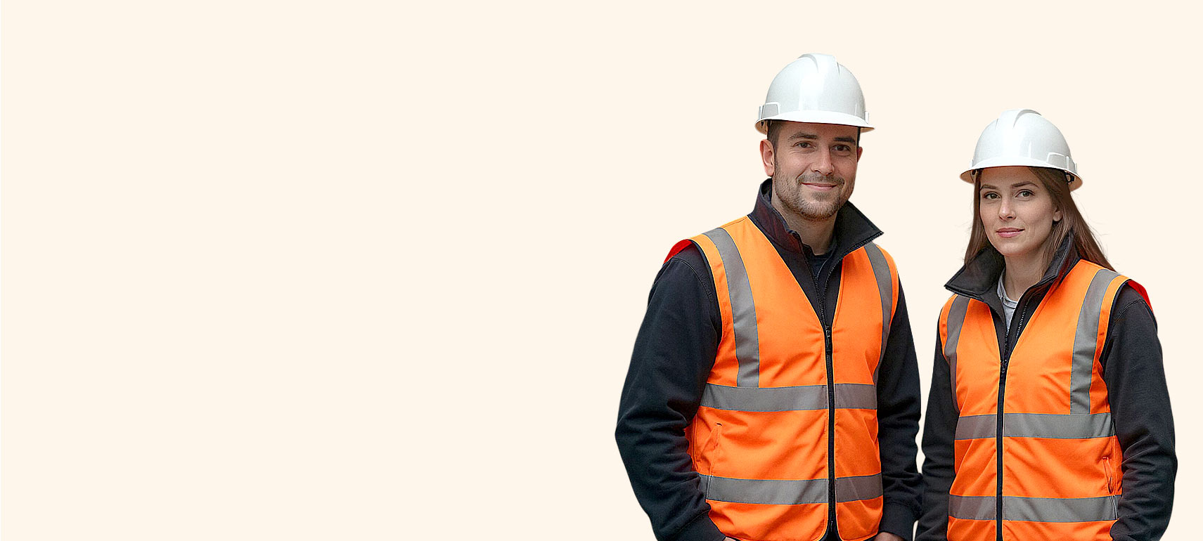 Ein Mann und eine Frau arbeiten in der Logistik mit SAP Business One